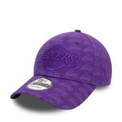 Czapka z daszkiem New Era. Fioletowe czapki z daszkiem New Era, bez wzorów. Za 89.99 zł.