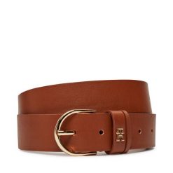 Pasek Damski Tommy Hilfiger. Brązowe paski Tommy Hilfiger, bez wzorów. Za 219.99 zł.