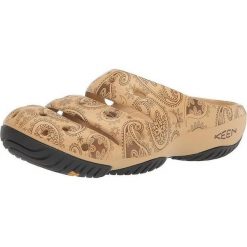 KEEN Yogui W damskie klapki lekkie. Brązowe klapki Keen, bez wzorów, z gumy, sportowe, bez obcasa, bez zapięcia. Za 266.99 zł.