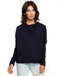 Be Wear Bluza w kolorze granatowym rozmiar: XXL/3XL. Niebieskie bluzy Be Wear, xl, bez wzorów, bez kaptura. Za 110.29 zł.