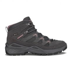 Buty trekkingowe damskie Lowa Sirkos Evo Gtx Mid. Szare buty trekkingowe Lowa, z materiału, bez zapięcia. Za 877.00 zł.