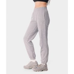 Spodnie dresowe sportowe dla kobiet Carpatree Varsity Chic. Szare spodnie dresowe Carpatree, bez wzorów, z dresówki, sportowe. Za 249.99 zł.