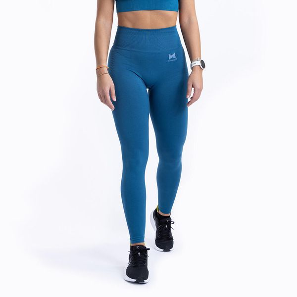 Xtreme Sportswear legginsy sportowe damskie Niebieskie. Niebieskie legginsy XTREME, bez wzorów, sportowe. Za 108.99 zł.