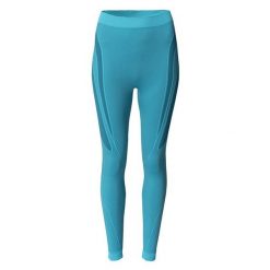 Legginsy damskie termoaktywne Elbrus Acti Bottom Wo's - niebieskie, Rozmiar L/XL. Niebieskie bielizna termoaktywna damska ELBRUS, bez wzorów, z elastanu, sportowe. Za 94.99 zł.