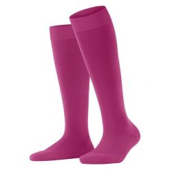 Skarpetki do kolan damskie Falke ClimaWool. Niebieskie skarpetki Falke, bez wzorów, z lyocellu. Za 149.00 zł.