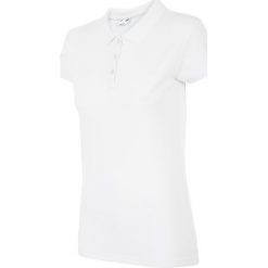 Koszulka polo damska TSD051z - biały. T-shirty sportowe marki ROCKRIDER. Za 59.99 zł.