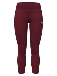 Under Armour Legginsy funkcyjne w kolorze bordowym rozmiar: XS. Czerwone legginsy Under Armour, bez wzorów, z materiału, sportowe. Za 113.63 zł.