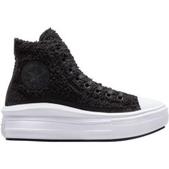 Buty sportowe damskie Converse Ctas Move Hi. Czarne buty sportowe lifestyle Converse, bez wzorów, sportowe, bez zapięcia. Za 490.00 zł.