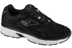 Buty sportowe Sneakersy unisex, RT50 24 RRT50W. Czarne buty treningowe Joma, bez wzorów, z materiału, przed kostkę, bez zapięcia, trekkingowe. Za 229.99 zł.