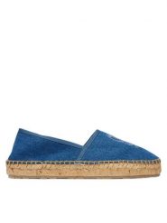 LOVE MOSCHINO Espadryle JA10532G0OJO5700 Niebieski. Niebieskie espadryle Love Moschino, bez wzorów, z materiału, bez obcasa. Za 819.99 zł.