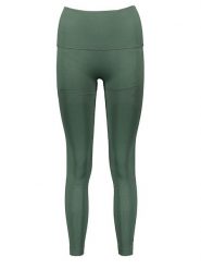 Adidas Legginsy sportowe "FRMT Sculpt" w kolorze zielonym rozmiar: L. Zielone legginsy adidas, bez wzorów, z materiału, sportowe. Za 166.10 zł.