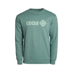 Bluza CORPA BASIC – minimalistyczny styl i wygoda na co dzień. Zielone bluzy IZAS, uniwersalny, bez wzorów, bez kaptura. Za 182.57 zł.
