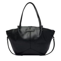 Torebka KARL LAGERFELD. Czarne shopper bag KARL LAGERFELD, bez wzorów, bez dodatków. Za 849.99 zł.