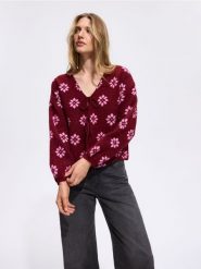Kardigan z wiązaniem - wielobarwny. Swetry Reserved, l, bez wzorów, z dzianiny, bez ramiączek. Za 139.99 zł.