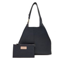 Torebka Coccinelle. Niebieskie shopper bag Coccinelle, bez wzorów, bez dodatków. Za 1,159.00 zł.