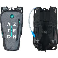 Plecak z bukłakiem Aztron. Szare plecaki AZTRON, bez wzorów, z nylonu, bez dodatków. Za 129.99 zł.