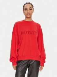 ROTATE Bluza Sui 1127551292 Czerwony Boxy Fit. Czerwone bluzy ROTATE, m, bez wzorów, z bawełny, bez kaptura. Za 399.99 zł.