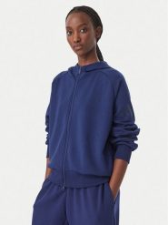 Adidas Bluza Soft Lux KR2747 Niebieski Loose Fit. Niebieskie bluzy adidas, l, bez wzorów, bez kaptura. Za 349.99 zł.