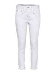 Herrlicher Spodnie w kolorze białym rozmiar: W24. Białe spodnie materiałowe Herrlicher, bez wzorów, z materiału, klasyczne. Za 217.99 zł.