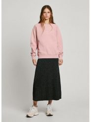 Pepe Jeans Bluza "Lindy" w kolorze jasnoróżowym rozmiar: XL. Różowe bluzy Pepe Jeans, xl, bez wzorów, z jeansu, bez kaptura. Za 278.01 zł.