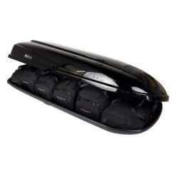 Torby Do Boksu Dachowego Modula Travel Exclusive 650 6Szt Kjust. Czarne torby podróżne KJUST, bez wzorów. Za 1,227.00 zł.