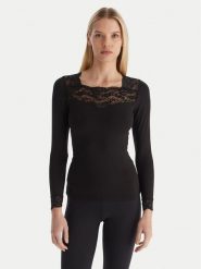 Ysabel Mora Bielizna termoaktywna górna 70005 Czarny Slim Fit. Czarna bielizna termoaktywna damska ysabel mora, bez wzorów, z syntetyku, bez ramiączek, trekkingowe. Za 129.99 zł.