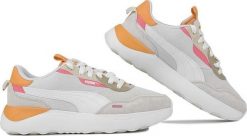 Buty sportowe damskie Puma Runtamed Platform. Brązowe buty treningowe Puma, bez wzorów, z gumy, bez zapięcia, trekkingowe. Za 251.95 zł.