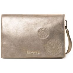 Desigual Torebka Złota Crossbody Bols Brilli Imperia. Torebki klasyczne marki Desigual. Za 249.00 zł.