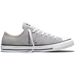 Buty sportowe Converse Chuck Taylor All Star Canvas. Szare buty treningowe Converse, bez wzorów, z materiału, bez zapięcia. Za 490.00 zł.