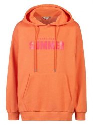 Herrlicher Bluza w kolorze pomarańczowym rozmiar: L. Pomarańczowe bluzy Herrlicher, l, bez wzorów, bez ramiączek, z kapturem. Za 212.67 zł.