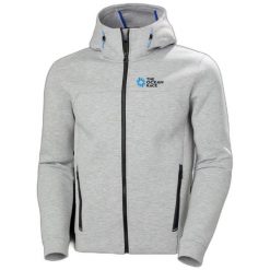 Kurtka z kapturem Helly Hansen the ocean. Szare kurtki Helly Hansen, bez wzorów, sportowe, z kapturem. Za 617.00 zł.