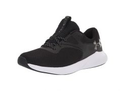 Buty damskie do biegania Under Armour Charged Aurora 2. Czarne buty do biegania Under Armour, bez wzorów, z gumy, bez zapięcia, do biegania. Za 297.55 zł.
