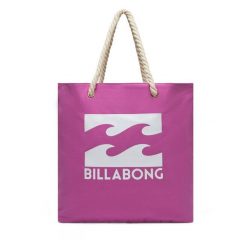 Torebka Billabong. Fioletowe shopper bag Billabong, bez wzorów, bez dodatków. Za 99.99 zł.