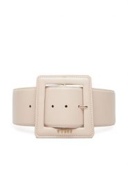Guess Pasek Damski BW9245 P5370 Beżowy. Brązowe paski Guess, z aplikacjami, ze skóry. Za 199.99 zł.