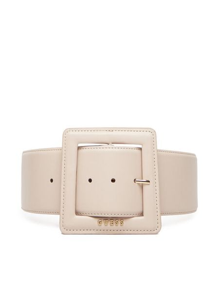 Guess Pasek Damski BW9245 P5370 Beżowy. Brązowe paski Guess, z aplikacjami, ze skóry. Za 149.99 zł.