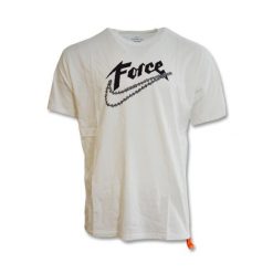 Koszulka Nike Force Swoosh M90 T-shirt. Białe t-shirty Nike, m, bez wzorów, sportowe, bez kołnierzyka, bez ramiączek. Za 138.00 zł.