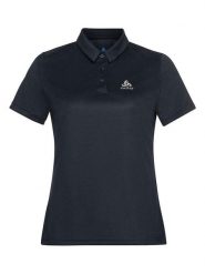 Odlo Funkcyjna koszulka polo "Cardada" w kolorze granatowym rozmiar: XS. Niebieskie t-shirty sportowe ODLO, uniwersalny, bez wzorów, z materiału, bez ramiączek, outdoorowe. Za 154.45 zł.