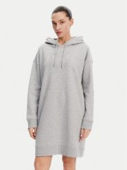 DKNY Sukienka dzianinowa DP5D4884 Szary Relaxed Fit. Szare sukienki DKNY, xs, bez wzorów, z dzianiny, bez kołnierzyka, bez ramiączek. Za 119.99 zł.