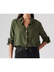 Levi's Koszula w kolorze khaki rozmiar: S. Brązowe koszule Levi's, s, bez wzorów, z wiskozy, bez kołnierzyka, bez ramiączek. Za 159.95 zł.