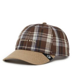 Czapka z daszkiem Goorin Bros. Brązowe czapki z daszkiem Goorin Bros, bez wzorów. Za 139.99 zł.