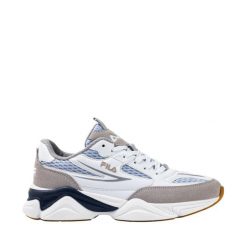 Buty damskie Fila Recade. Fioletowe buty treningowe Fila, bez wzorów, z gumy, bez zapięcia, trekkingowe. Za 318.00 zł.