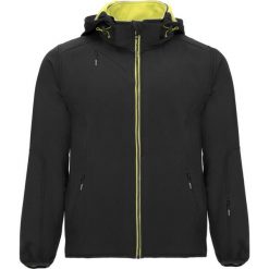 Kurtka Soft Shell Dla Dorosłych Unisex Siberia. Czarne kurtki ROLY, s, bez wzorów, sportowe, bez kaptura. Za 187.99 zł.