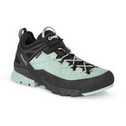 Buty podejściowe damskie AKU Rock DFS GTX. Zielone buty trekkingowe Aku, bez zapięcia. Za 569.99 zł.