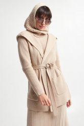 Kardigan damski wełniany Nava MAX MARA LEISURE. Swetry Max Mara Leisure, m, bez wzorów, z wełny, bez ramiączek. W wyprzedaży za 1,332.12 zł.