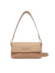 Valentino Torebka Dione Re VBS9U809 Beżowy. Brązowe listonoszki Valentino, bez wzorów, ze skóry, bez dodatków. Za 549.99 zł.