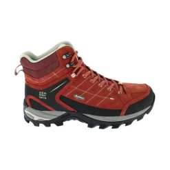 Wysokie buty turystyczne Élémenterre Sonora EV. Czerwone trekkingi Elementerre, bez wzorów, z gumy, bez zapięcia, trekkingowe. Za 358.00 zł.