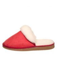 Kitz-pichler Skórzane kapcie "Pala" w kolorze czerwonym rozmiar: 38. Czerwone kapcie kitz-pichler, bez wzorów, z wełny. Za 195.99 zł.