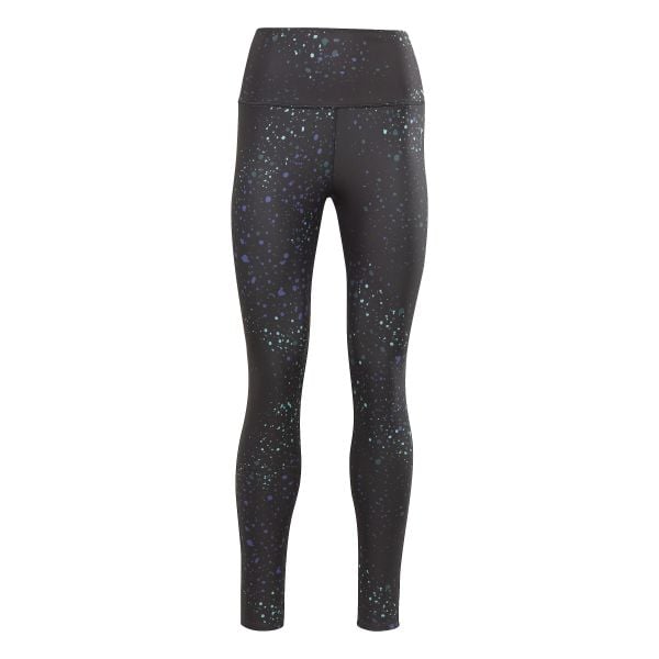 Legginsy damskie Reebok Lux 2.0 Multi-Colored Speckle. Czarne legginsy Reebok, bez wzorów, z materiału. Za 200.10 zł.