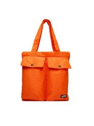 Vans Torebka VN000T61FLM1 Pomarańczowy. Brązowe shopper bag Vans, bez wzorów, z materiału, bez dodatków. Za 259.99 zł.