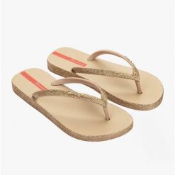Świecące Japonki Ipanema Maxi Damskie. Żółte japonki Ipanema, bez wzorów, z materiału, biznesowe. Za 86.24 zł.